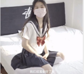 《小七软同学》我的妹妹真的超可爱JK长筒白袜
