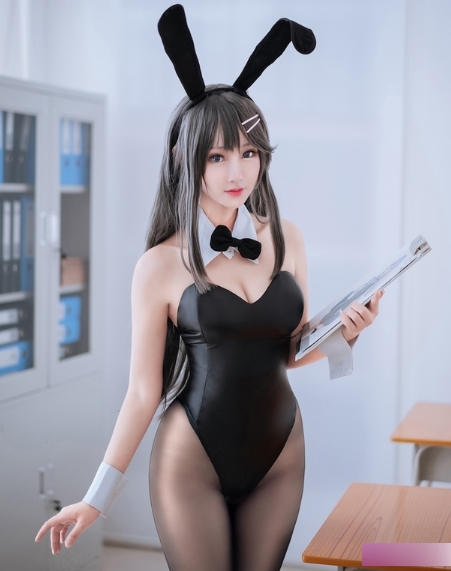 羽生三未7套图集：兔女郎、精灵花嫁