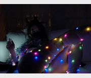 傲娇麋鹿榨J洞穴探险，2V3GLED灯，小伙伴加入，黑丝诱惑