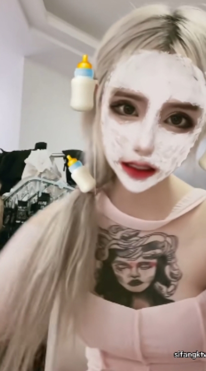 周丽珊：抖音快手网红互动视频展示，6个视频共263MB，多重压缩长久有效