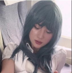 推特网红阿朱航空飞机上的X幻想1V1G，空中奇遇