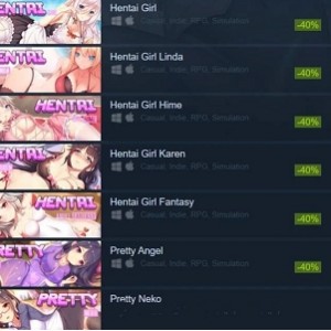 SLG游戏合集百度云色女孩游戏全系列8款1.3G，官方中文社保