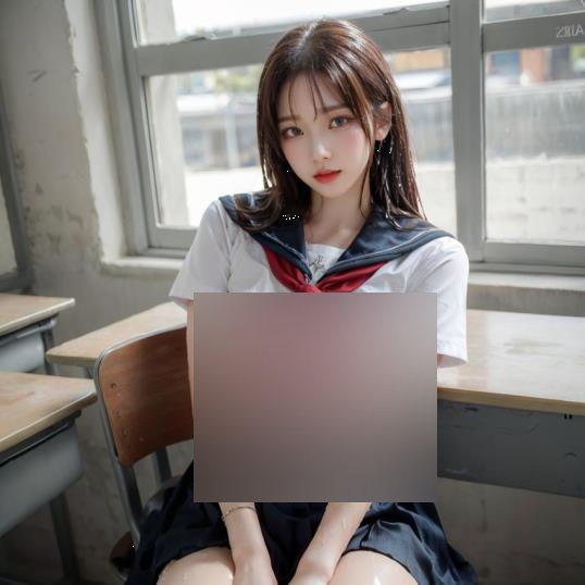 推特AI学生装荤图116P63M太顶了